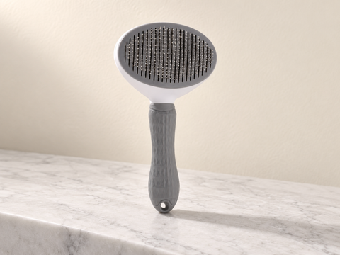 EasyClean Self-Cleaning Slicker Brush